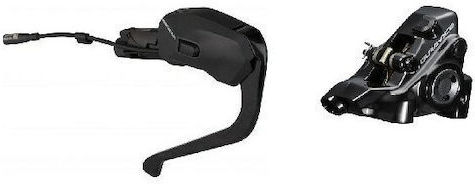 Shimano Dura Ace St-r9180-l 2x Br-r9270f Di2