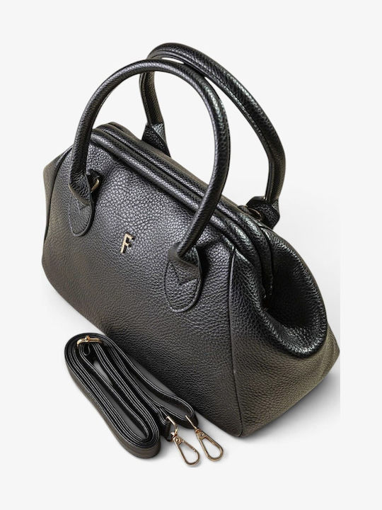 Burgunderrote Damenhandtasche / Schultertasche