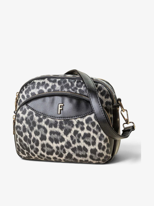 Braune Damen-Schultertasche