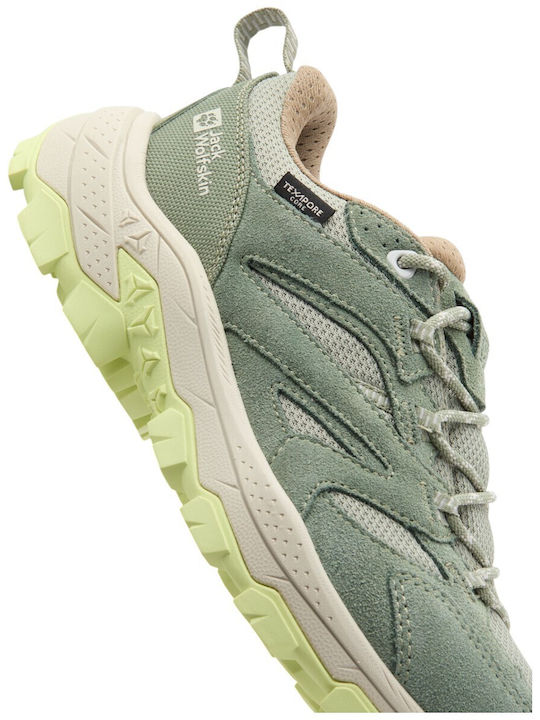 Jack Wolfskin Vojo Încălțăminte de Drumeție Impermeabilă pentru Femei, Verde