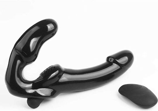 Strap-on Dildo Vibrator Black