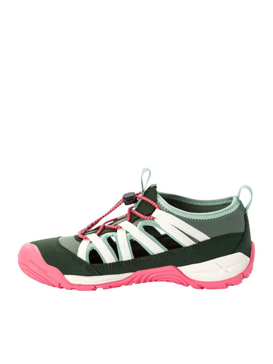 Sandale tip pantofii Roz