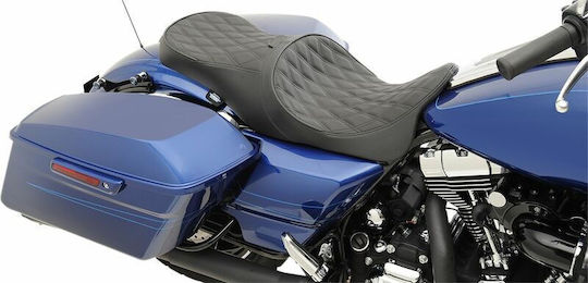 Drag Specialties Șa Touring 0801-1011 Harley Davidson Flhtk 1868 Abs 19-24 1 bucată Neagră
