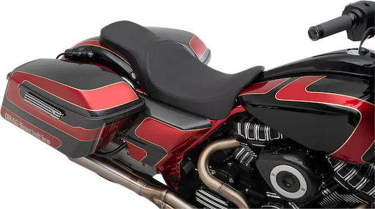 Drag Specialties Predator Seat 0801-1269 Harley-Davidson FLHTK 1868 ABS 19-24 1 Piece Black