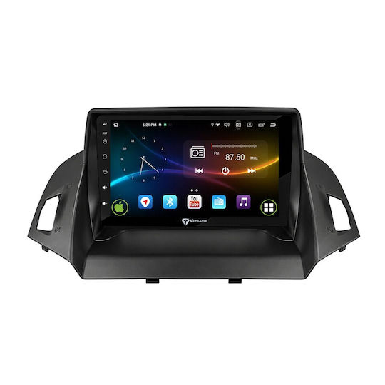 VenCore Auto-Audiosystem für Ford C-Max 2011–2023 (Bluetooth/USB/AUX/WiFi/GPS/Apple CarPlay/Android Auto) mit 9" Touchscreen