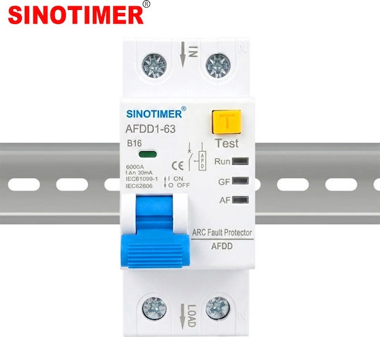 Sinotimer Buton pentru șină 230V 16A