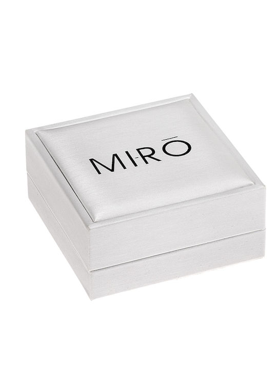 Miro Designers Women's Silver Earrings Green White Zircon Mrw23090s Miro Designers Women's Silver Earrings Green White Zircon Mrw23090s