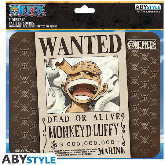 Abysse One Piece Wanted Luffy Mouse Pad