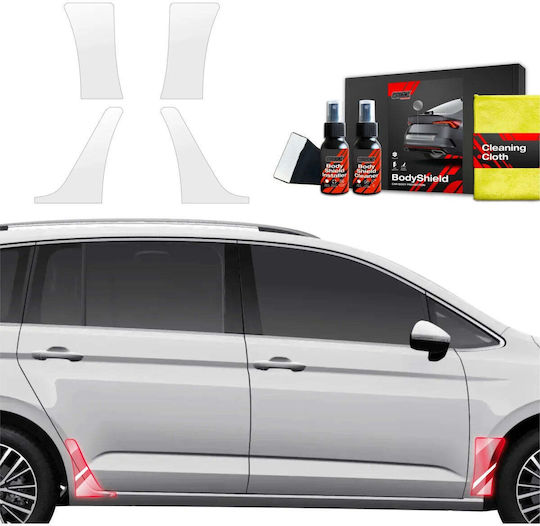 Grizzglass Protective Film Wheel Arches Grizzglass Bodyshield Volkswagen Vw Touran 2024-2025 4in1