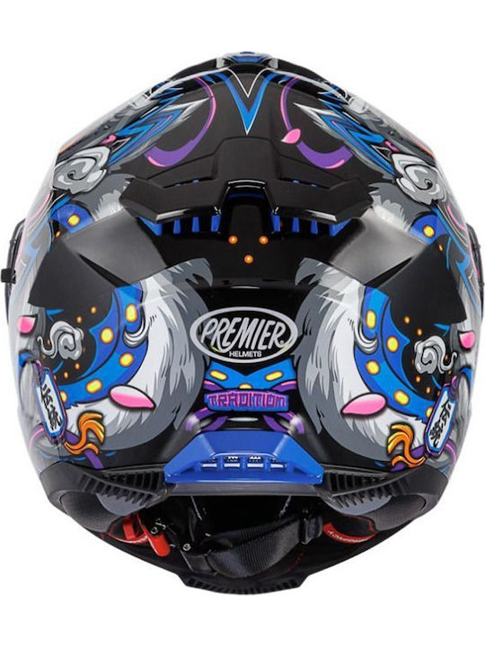 Premier Typhoon LY18 Κράνος Μηχανής Full Face ECE 22.06 1650gr με Pinlock και Sunvisor