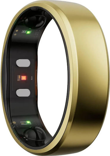 RingConn Gen 3 Smart Ring 17.4mm Αδιάβροχο με Παλμογράφο Brushed Silver