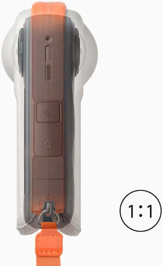 Telesin Eva-Hartschalenetui für Insta360 X5 X4 X4 Air Kameras S6-prc-30sr-tis Grau Sb11910