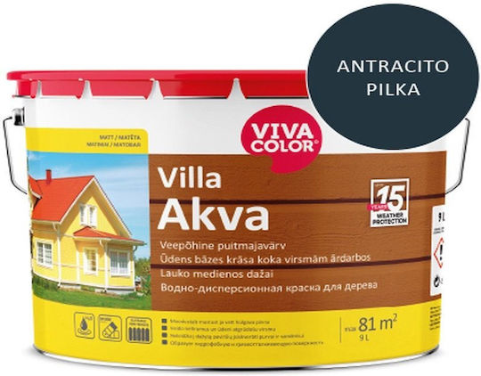 VivaColor Water-Based Paint for Exterior Use Villa Akva 9lt