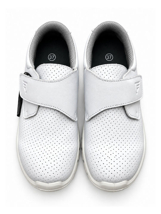 White Work Shoe