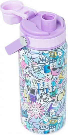 Yolo Sticlă Termos pentru Copii Girls Graffiti 500 ml