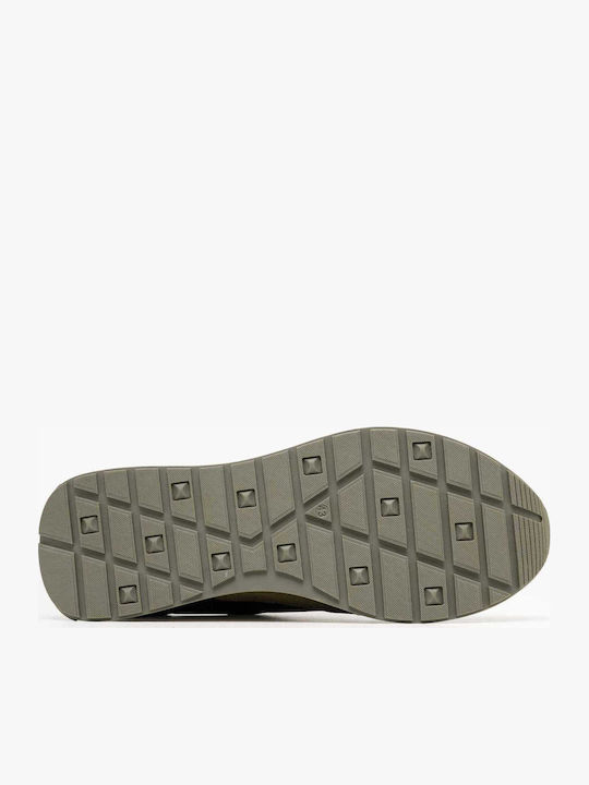 Sneakers pentru bărbați verde măsliniu