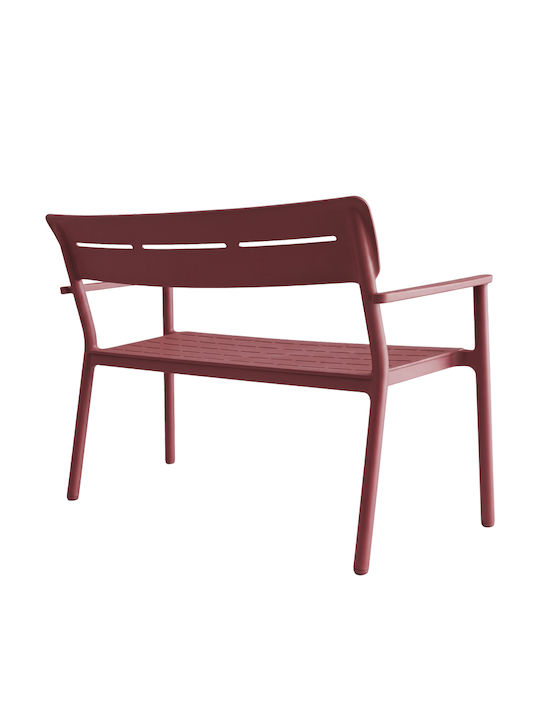 Bancă de Exterior din Polipropilenă 117x60x83cm