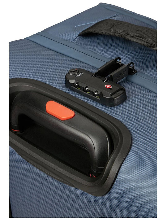 American Tourister Track Duffle Large Travel Suitcase Blue Height 79cm