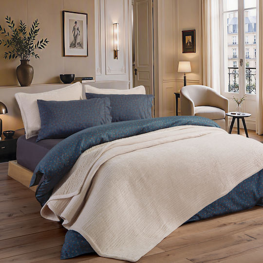 Nef-Nef Homeware Σετ Плик за Завивка Elements 240x220cm За Спалня с 2 Калъфки за Възглавници Pale Mauve1