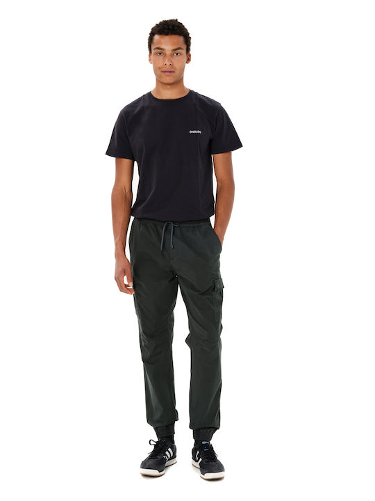 Мъжки панталон Cargo Еластичен Loose Fit Forest