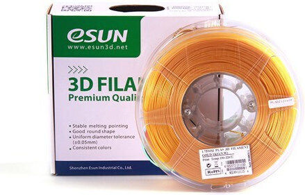 Esun PLA+ 3D Printer Filament 1.75mm Χρυσό 1kg