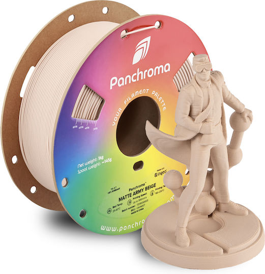 Polymaker PLA Филаменти за 3D принтери 1.75mm Армейско Бежово 1kg