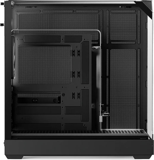 V2-F-BK-v1 Gaming Midi Tower Computer Case with Side Window Black