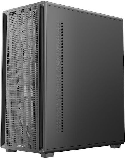 CC550 Gaming Midi Tower Computer Case with Side Window Black