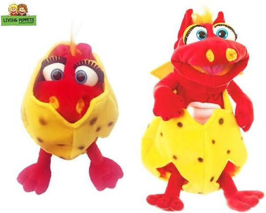 Handpuppe Drachenweibchen Im Ei 36 cm Living Puppets W611