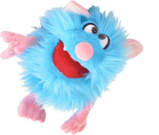 Blaues Handpuppen-Monster 35 cm Living Puppets W819