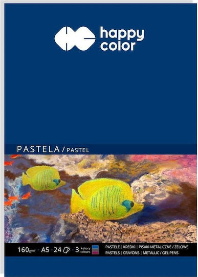 Happy Color Druckpapier A5 160gr/m² 1x24 Blätter
