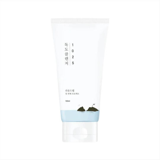 Round Lab 1025 Dokdo Gesichtsreinigungsschaum für Kontrolle der Fettigkeit & Feuchtigkeitsspendende Wirkung 150ml