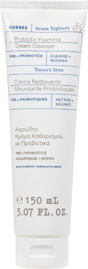 Korres Greek Yoghurt Gesichtsreinigungscreme mit feuchtigkeitsspendender & aufhellender Wirkung 150 ml