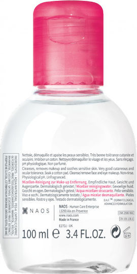 Bioderma Sensibio H2O Micellar Wasser Make-up-Entferner für Gesicht und Augen mit beruhigender und talgkontrollierender Wirkung Reisegröße 100 ml