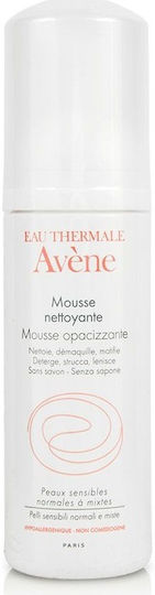 Eau Thermale Avène Mousse Nettoyante Schaum Make-up-Entferner Gesicht für Kontrolle der Fettigkeit & Aufhellung 150ml