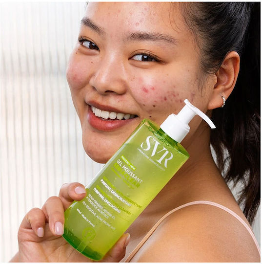 SVR Laboratoire Sebiaclear Gel Moussant Facial Cleansing Gel for Oily Acne-prone Skin 400ml