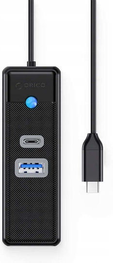 Orico 3-Port Hub with USB-C / Ethernet Connection