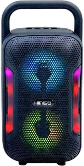 Kimiso QS-3218 Bluetooth Speaker 10W with Radio and Battery Life up to 3 Hours Black