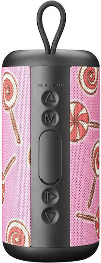 Cellular Line Vertical Bluetooth Speaker 5W with Battery Life up to 4 hours Pink