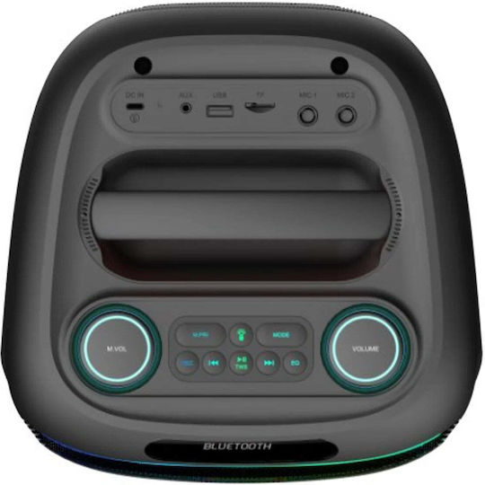 BPS-170 Bluetooth Lautsprecher 40W mit Betriebszeiten bis zu 4 Stunden Schwarz