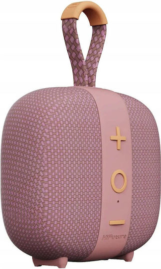 HiFuture LINO S Waterproof Bluetooth Speaker 12W with Battery Life up to 10 Hours Pink