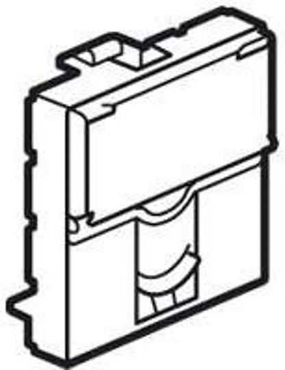 Mosaik Einzelner Weißer Keystone Adapter Steckverbinder 078604