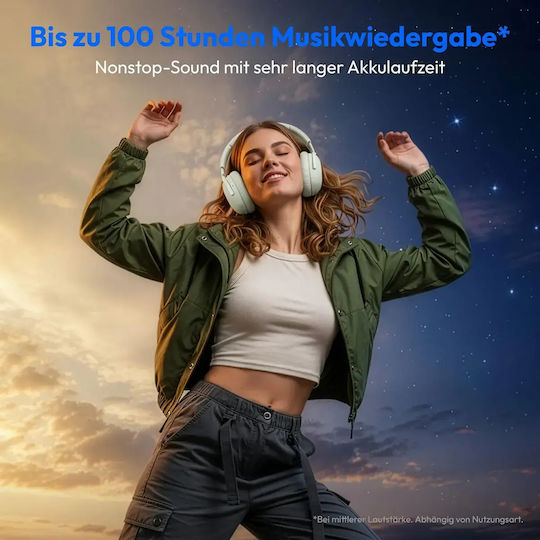 Medion LIFE HX-1 Plus Kabellose Bluetooth Über Ohr Kopfhörer Weiße