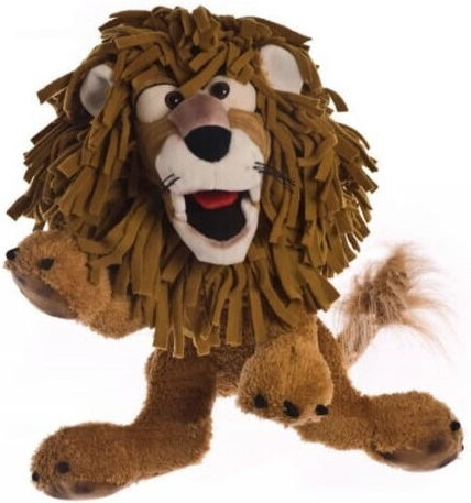 Carl the Lion Puppet Theater Doll 43 cm Living Puppets W200