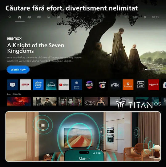 Philips Smart Fernseher 75" 4K Ultra HD QLED The One HDR (2026)