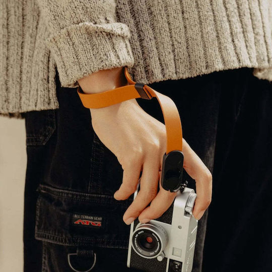 Peak Design Кожена Каишка За Китка За Фотоапарат Кехлибар