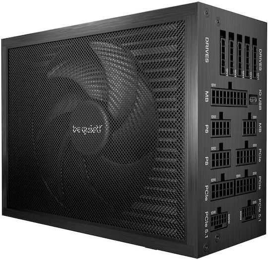 Be Quiet Dark Power Pro 14 IO 1300W Black Power Supply Full Modular 80 Plus Titanium