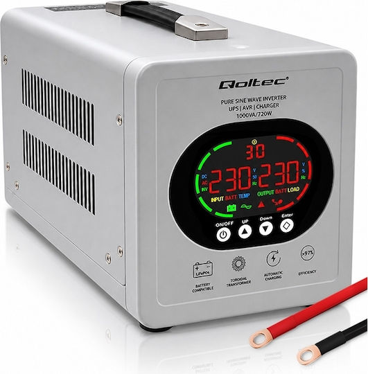 Qoltec 50451 UPS 1000VA 720W