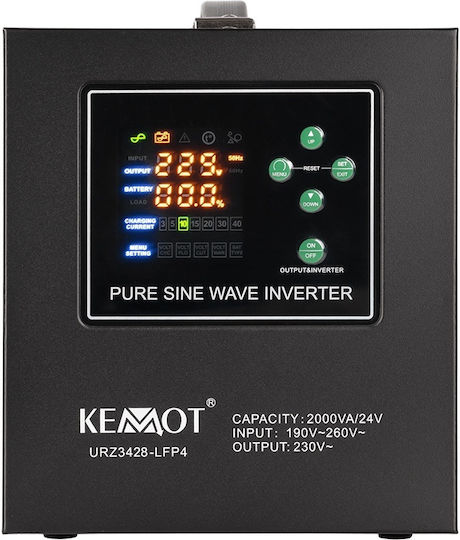 Kemot LCH-URZ3428-LFP4 UPS 2000VA 1400W с 2 Schuko Гнезда