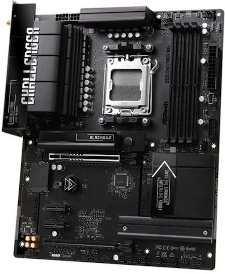 B850M Challenger Motherboard Micro ATX with AMD AM5 Socket 90-MXBU30-A0UAYZ